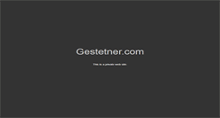 Desktop Screenshot of gestetner.com