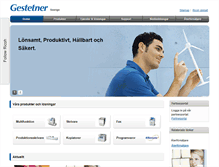 Tablet Screenshot of gestetner.se